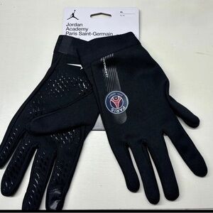 Jordan Academy Paris Saint-Germain Size XL Soccer Gloves Black Therma DV3249-010